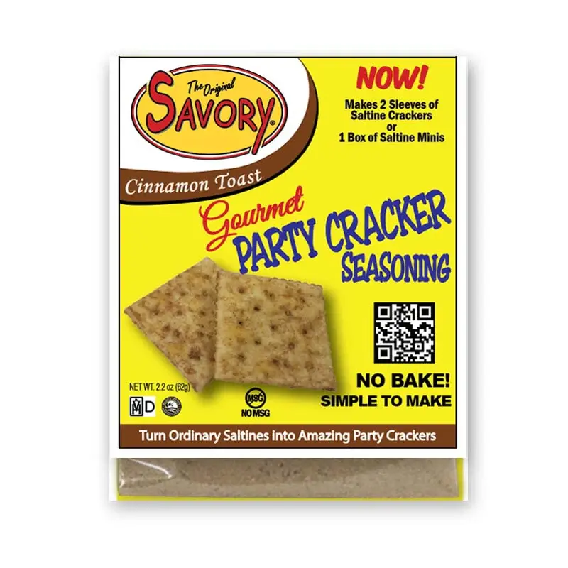 Savory Gourmet Cracker Seasoning Cinnamon Toast