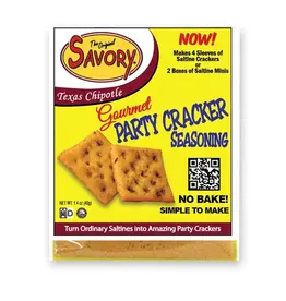 Savory Gourmet Cracker Seasoning Texas Chipotle