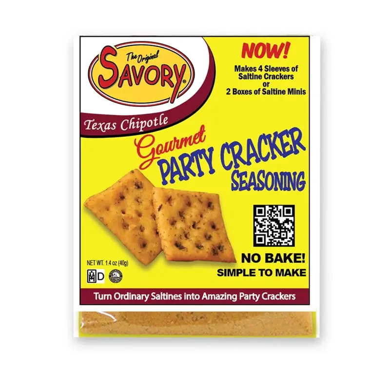 Savory Gourmet Cracker Seasoning Texas Chipotle