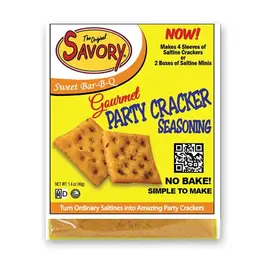 Savory Gourmet Cracker Seasoning Sweet Bar-B-Q