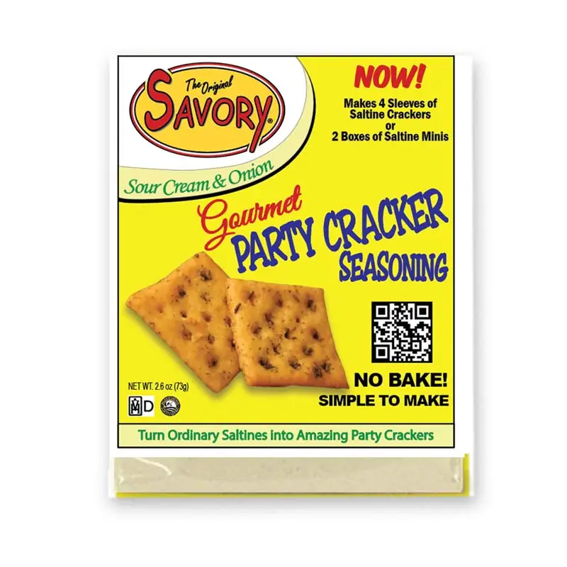Savory Gourmet Cracker Seaoning Sour Cream & Onion