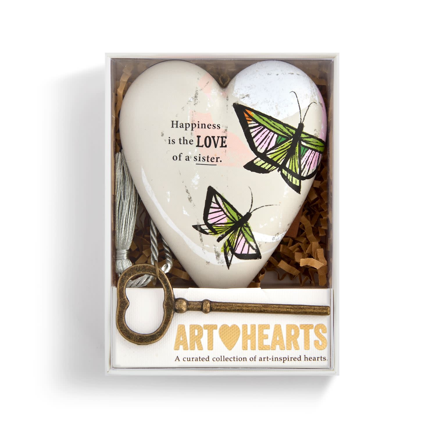Demdaco Love of a Sister Art Heart
