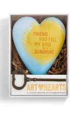 Demdaco Friend Fill My Soul with Sunshine Art Heart