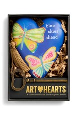 Demdaco Blue Skies Ahead Art Heart