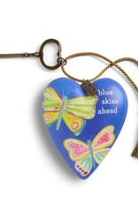 Demdaco Blue Skies Ahead Art Heart