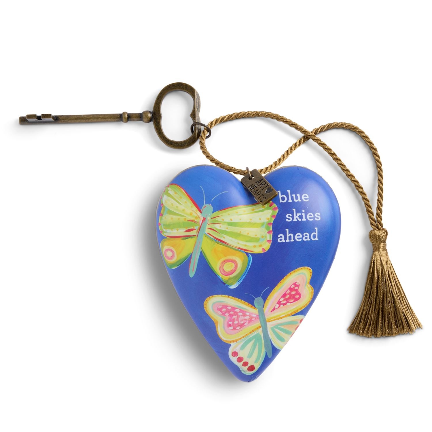 Demdaco Blue Skies Ahead Art Heart