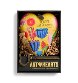 Demdaco Stong and Courageous Art Heart