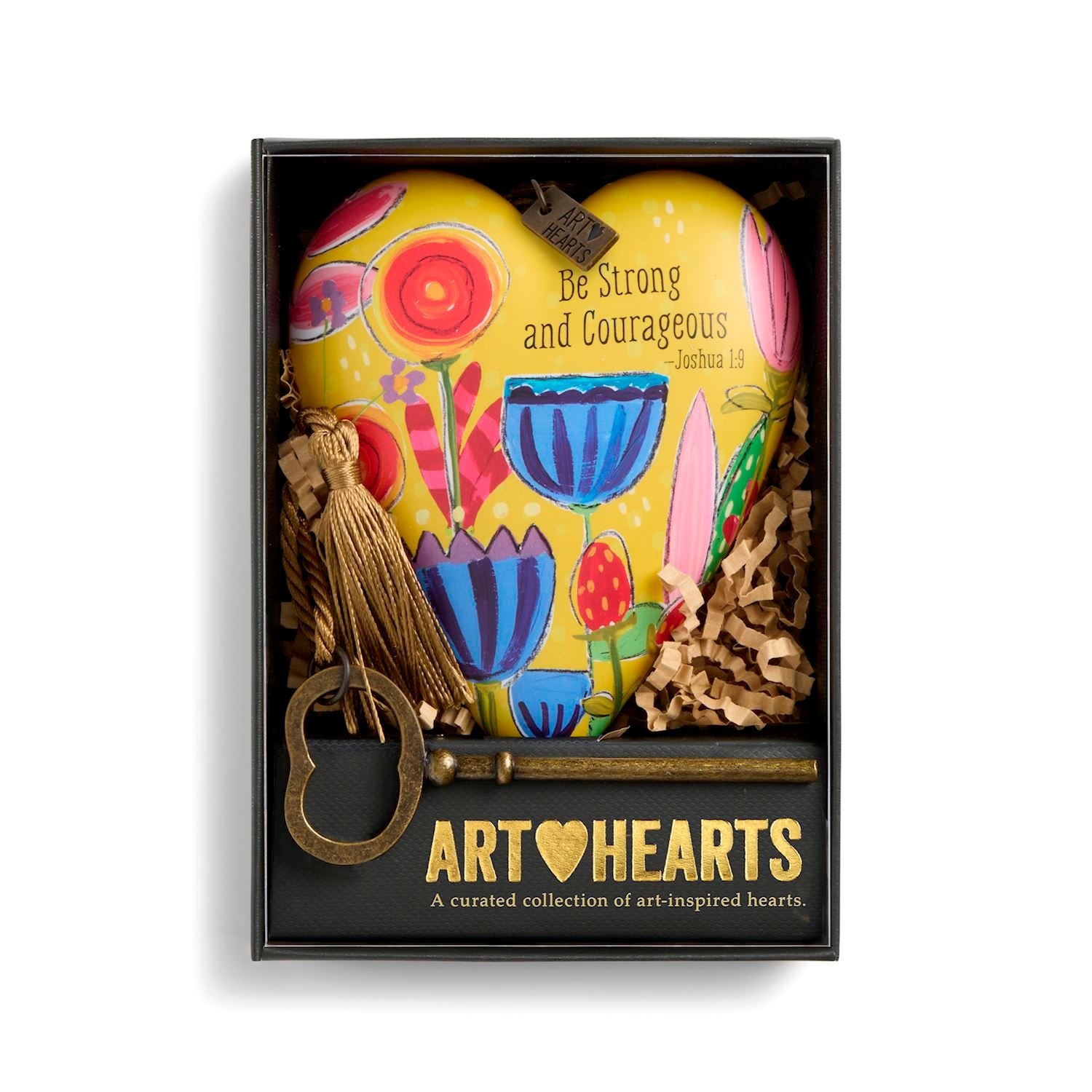 Demdaco Stong and Courageous Art Heart