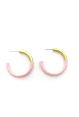 Accessory Jane Lacquered Hoop Earring
