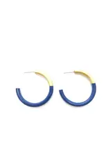 Accessory Jane Lacquered Hoop Earring