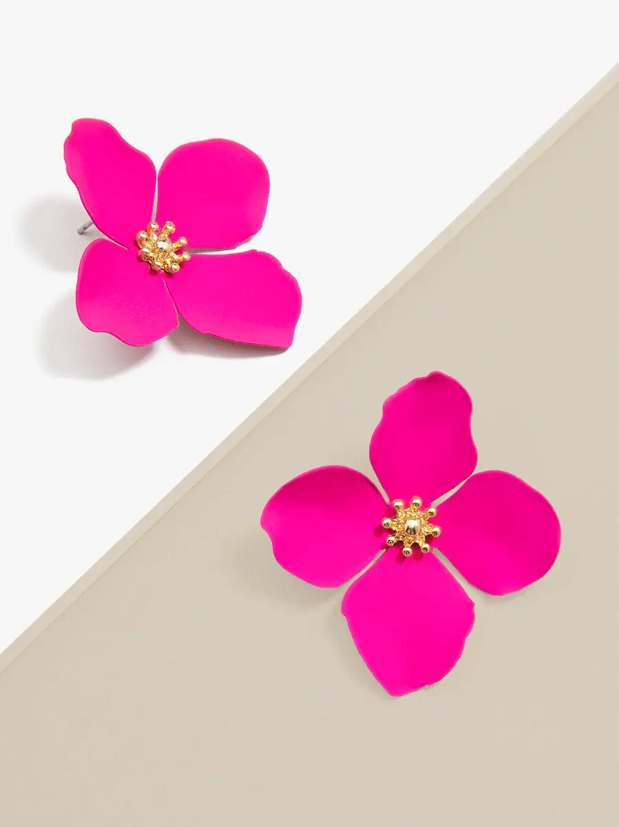 Zenzii Garden Party Statement Earring