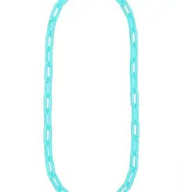 Zenzii Resin Link Long Necklace
