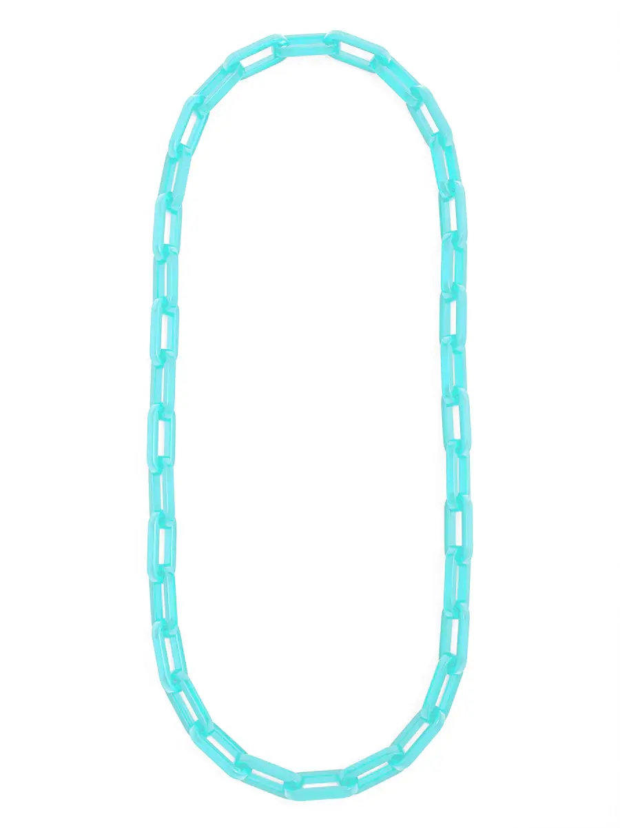 Zenzii Resin Link Long Necklace