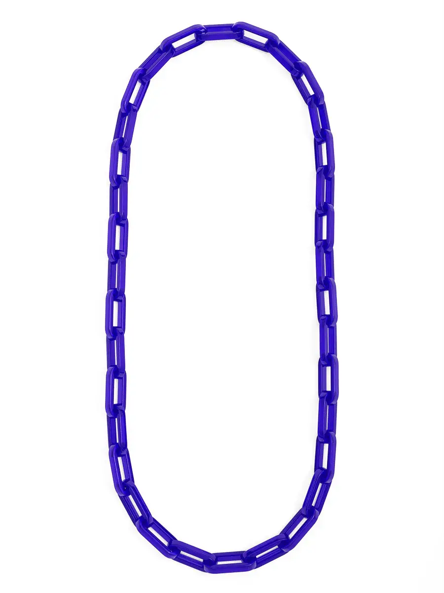 Zenzii Resin Link Long Necklace