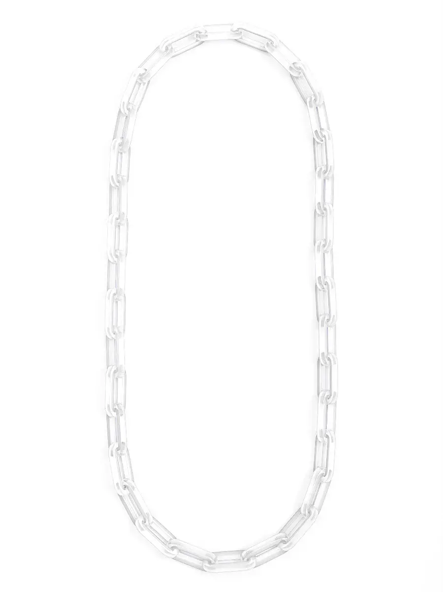 Zenzii Resin Link Long Necklace