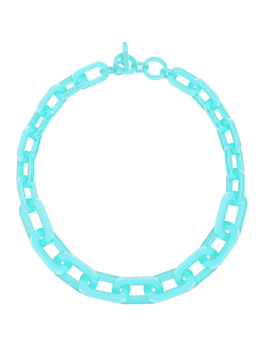 Zenzii Resin Cable Link Necklace