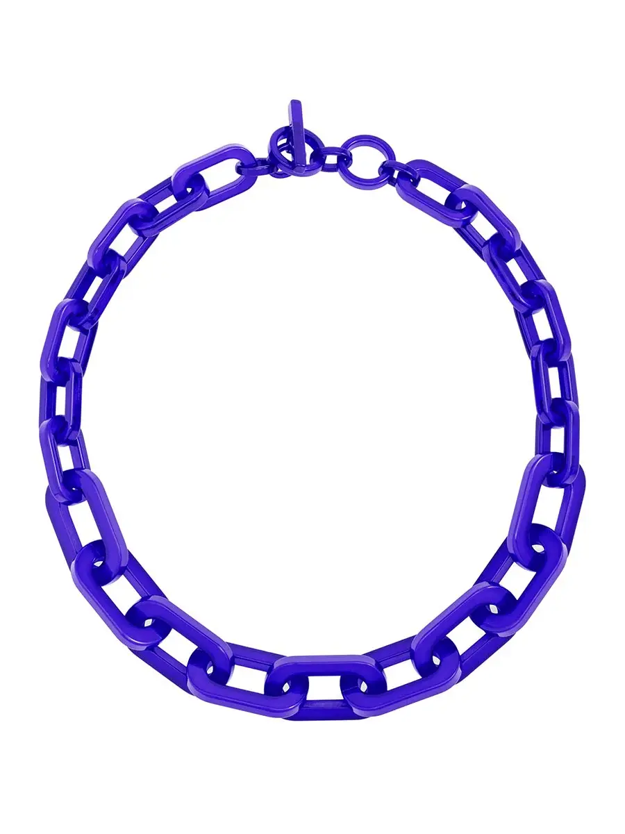 Zenzii Resin Cable Link Necklace