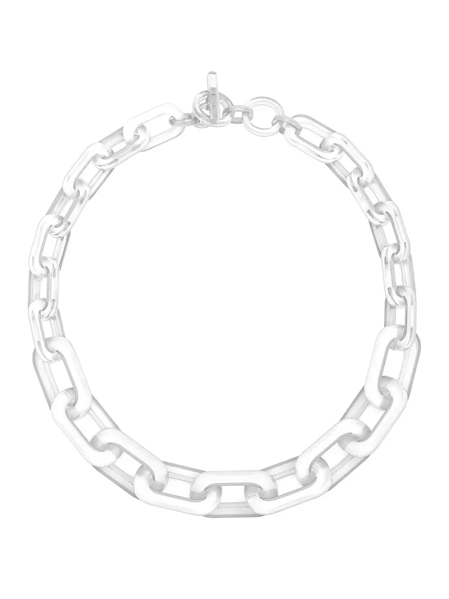 Zenzii Resin Cable Link Necklace