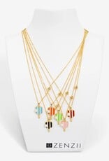 Zenzii Pickleball Charm Necklace