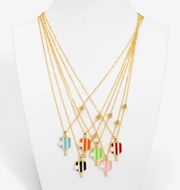 Zenzii Pickleball Charm Necklace