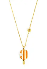 Zenzii Pickleball Charm Necklace