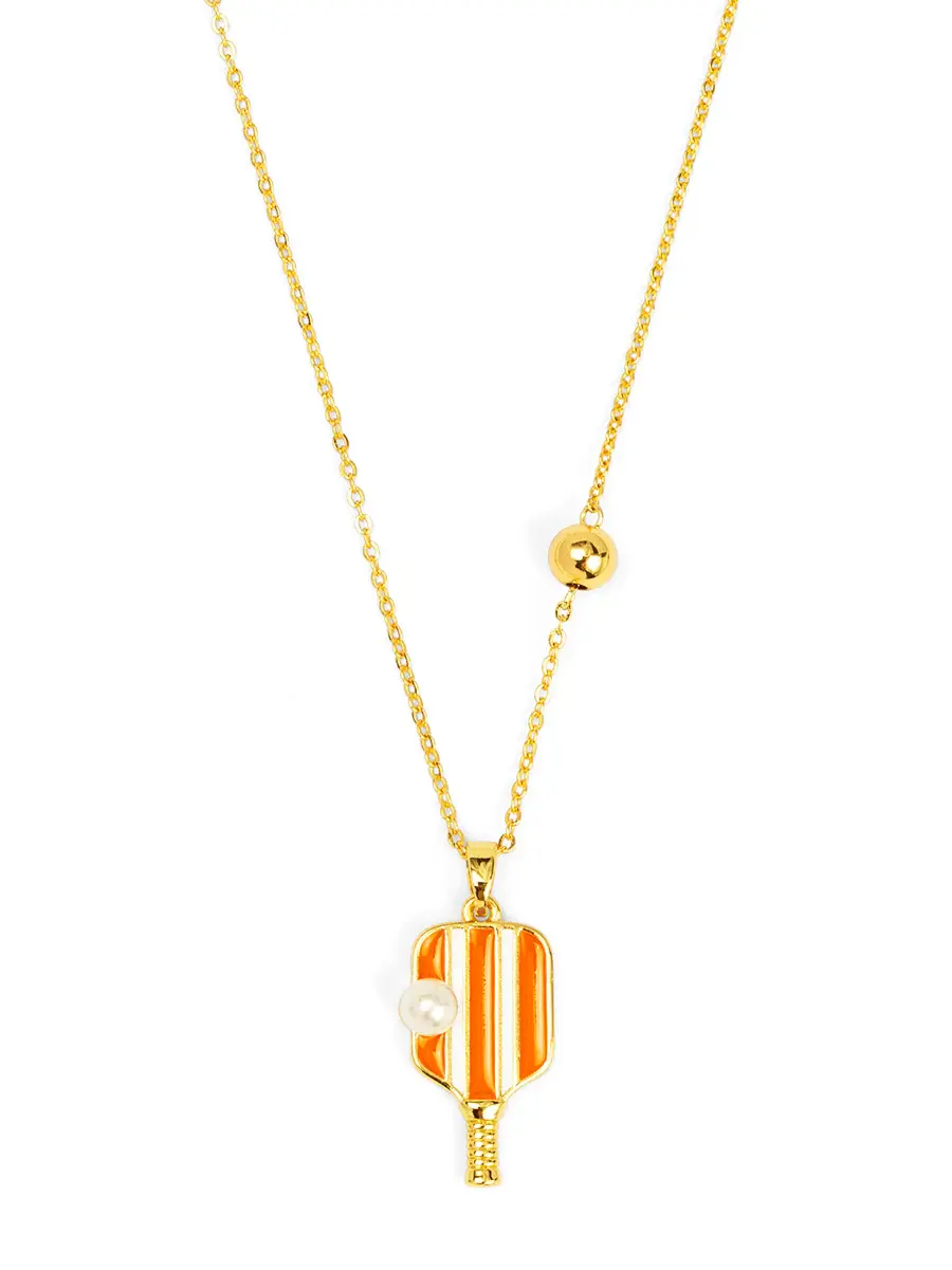 Zenzii Pickleball Charm Necklace