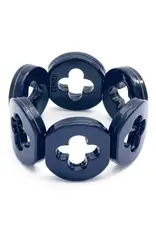 Zenzii Resin Clover Bracelet