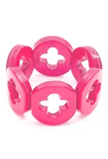 Zenzii Resin Clover Bracelet