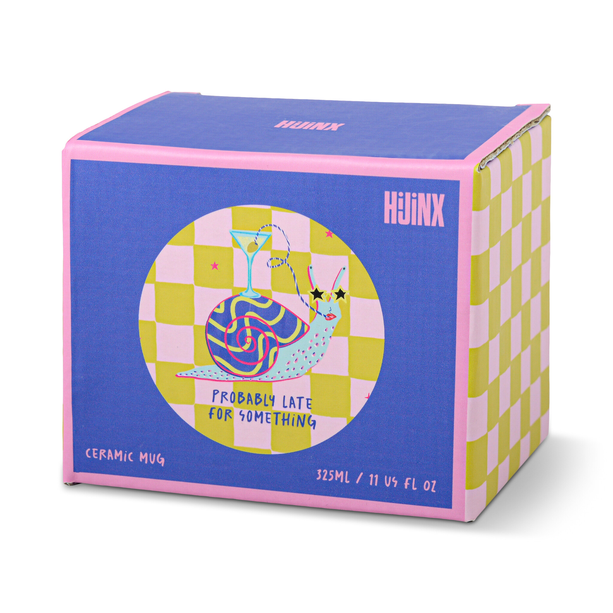 Hijinx Probably Late For Something Mug