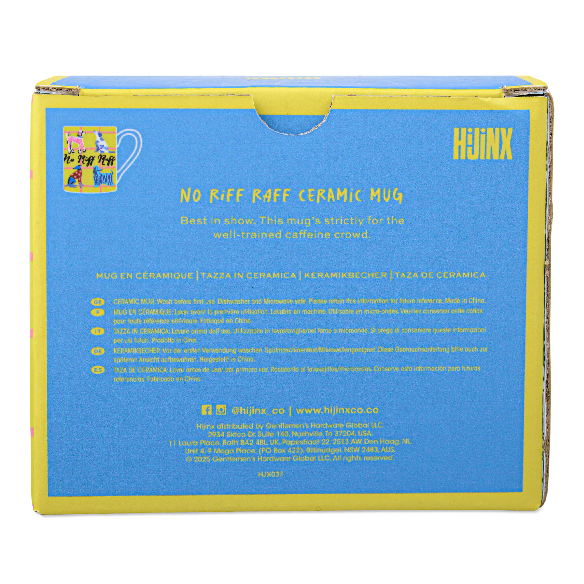 Hijinx No Riff Raff Mug