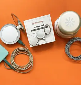 Tech Candy Glow Up Compact & Phone Charger Combo