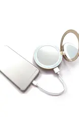 Tech Candy Glow Up Compact & Phone Charger Combo