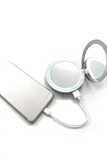 Tech Candy Glow Up Compact & Phone Charger Combo