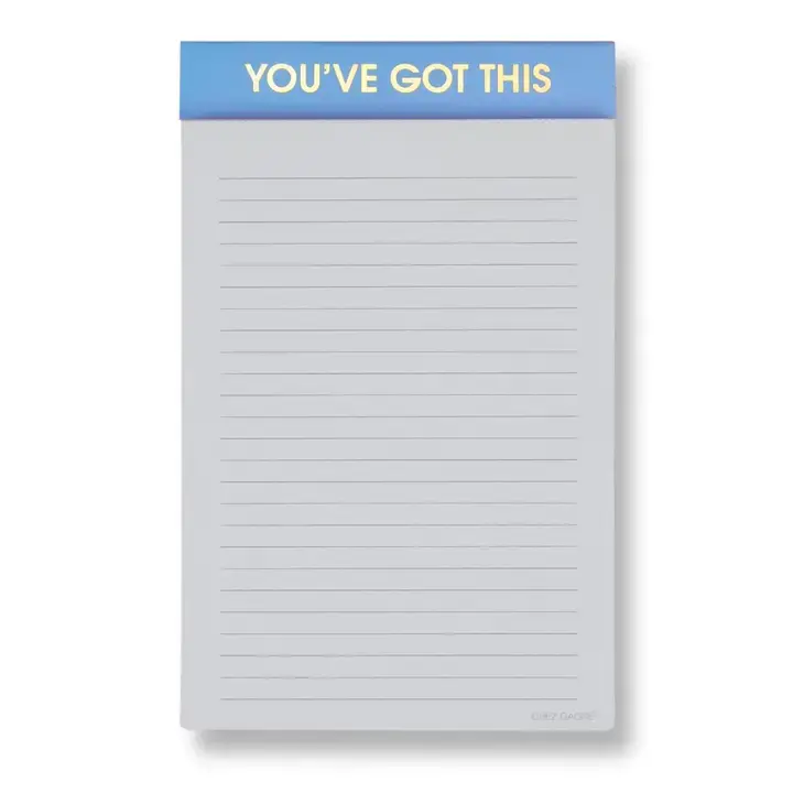 Chez Gagne Colorful Lined Notepad