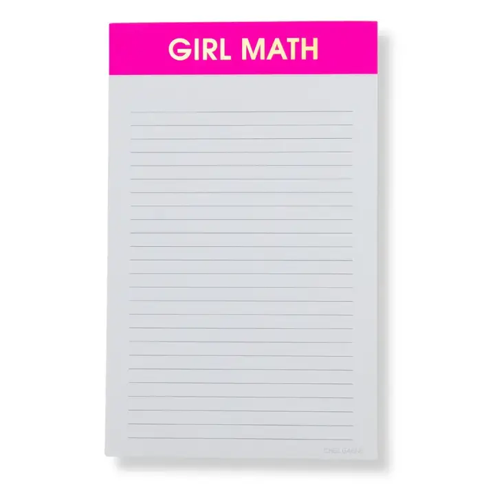 Chez Gagne Colorful Lined Notepad