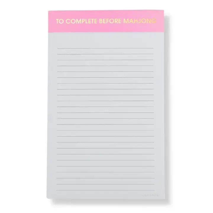 Chez Gagne Colorful Lined Notepad