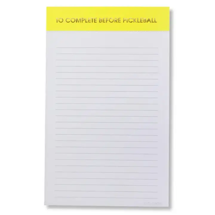Chez Gagne Colorful Lined Notepad