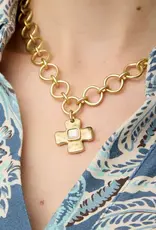 Spartina Affirmation Necklace 18" Mother-of-Pearl