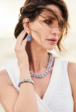 Spartina The Bluff Necklace Blue Chalcedony