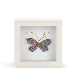 Demdaco Butterfly Shadow Box - 4in
