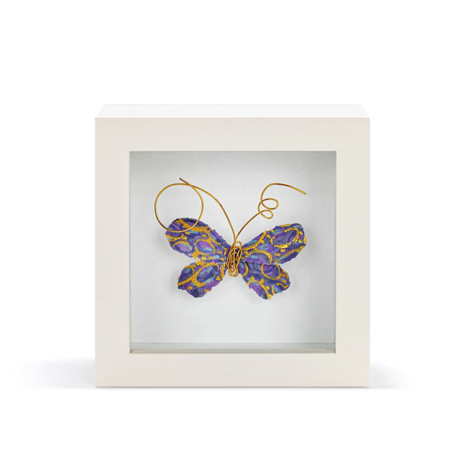 Demdaco Butterfly Shadow Box - 4in