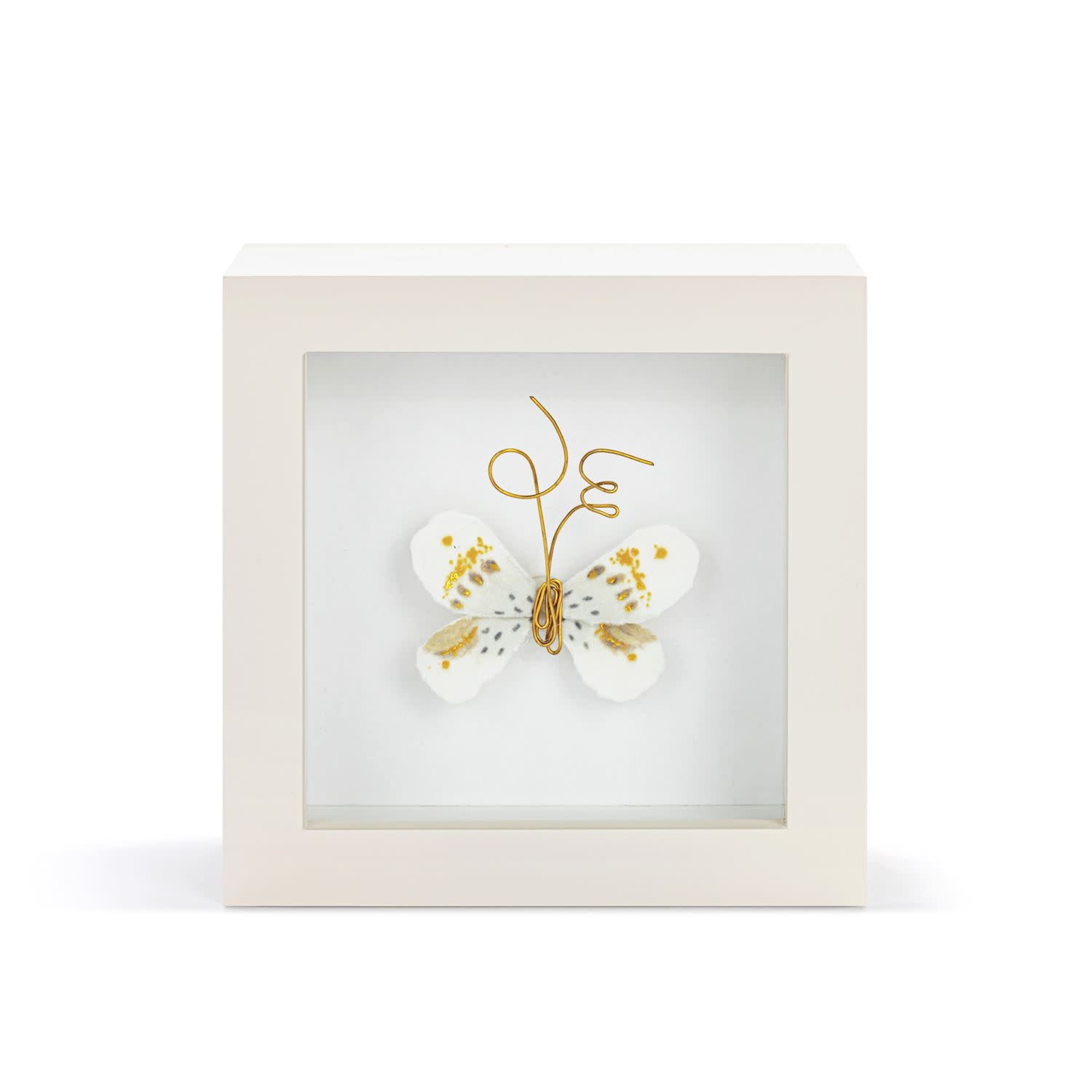 Demdaco Butterfly Shadow Box - 4in