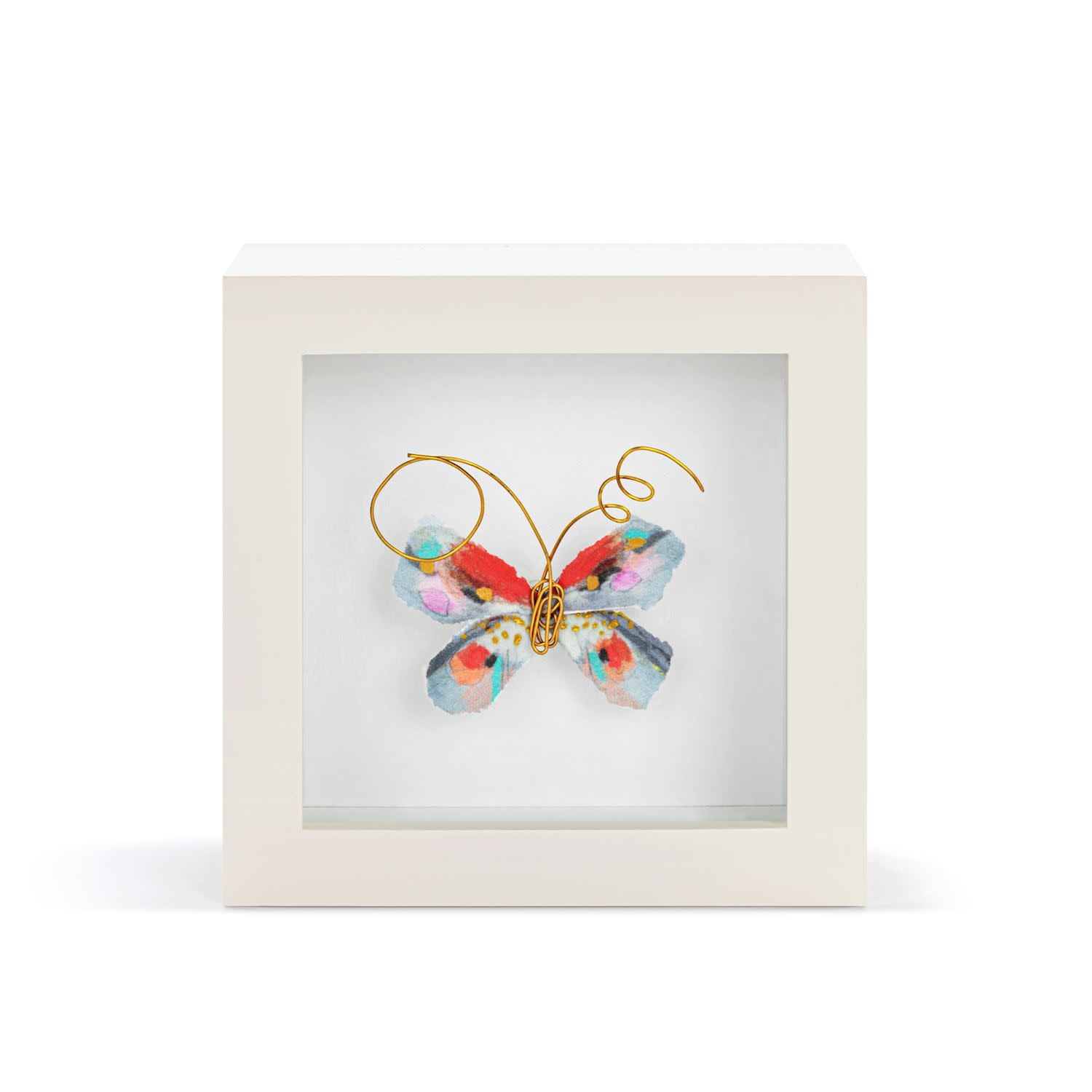 Demdaco Butterfly Shadow Box - 4in