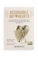 Demdaco One Loved Mom Recordable Art Heart