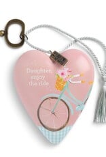 Demdaco Daughter Enjoy The Ride Recordable Art Heart