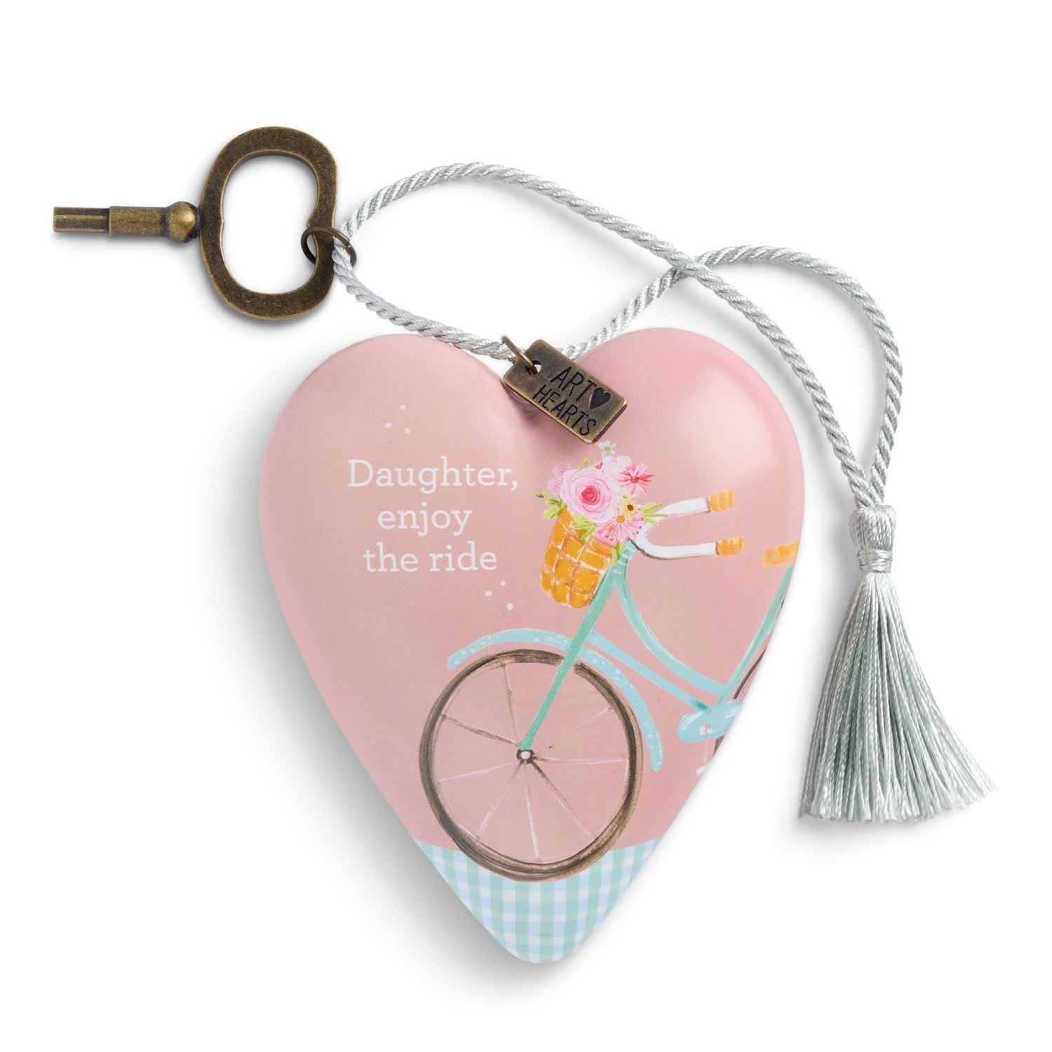 Demdaco Daughter Enjoy The Ride Recordable Art Heart