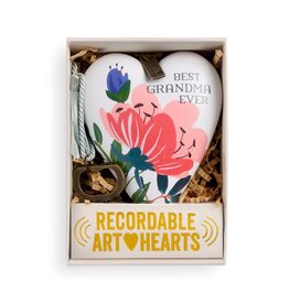 Demdaco Best Grandma Ever Recordable Art Heart