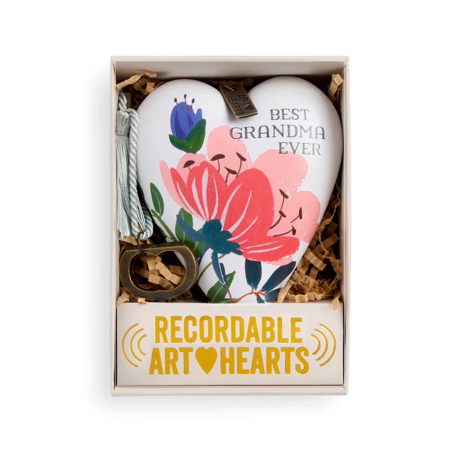 Demdaco Best Grandma Ever Recordable Art Heart