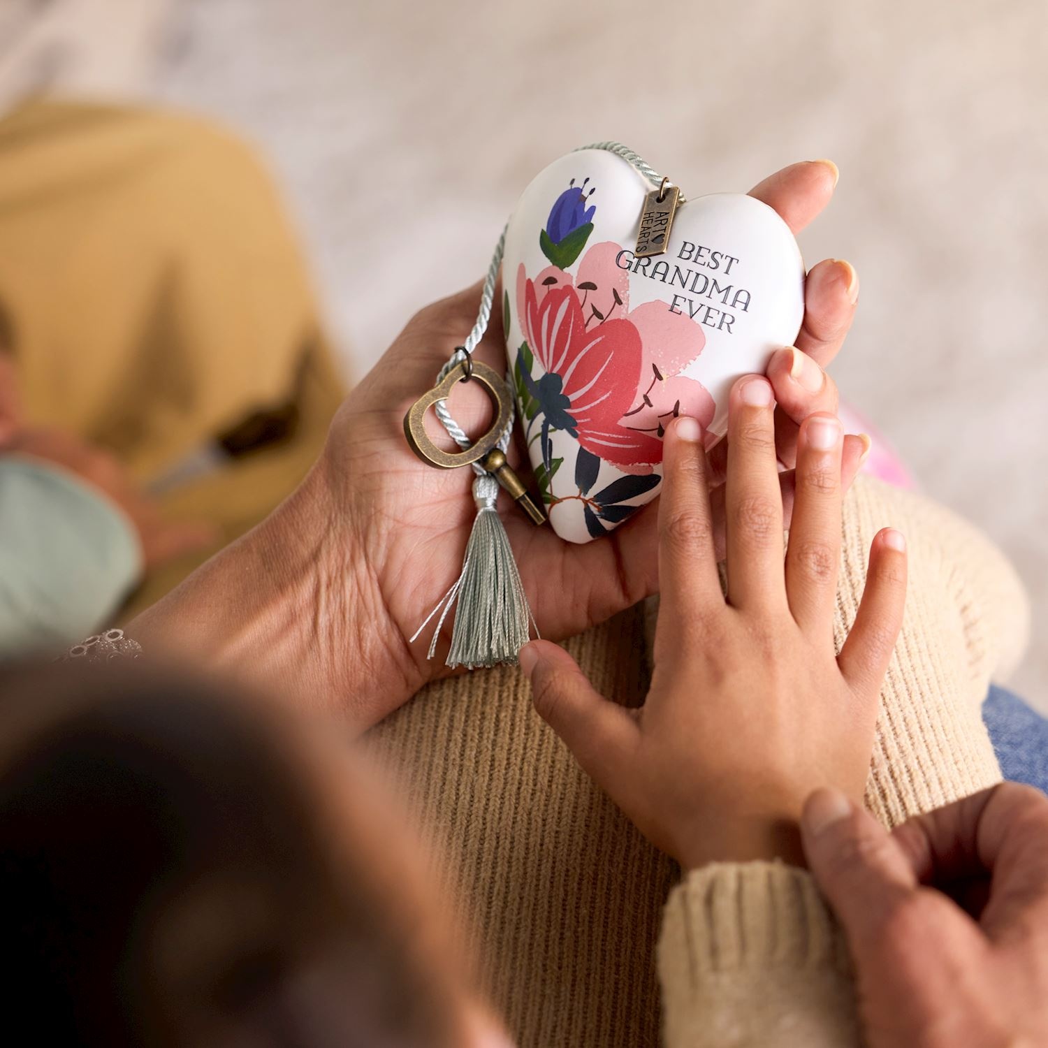 Demdaco Best Grandma Ever Recordable Art Heart
