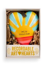 Demdaco Hello Sunshine Recordable Art Heart